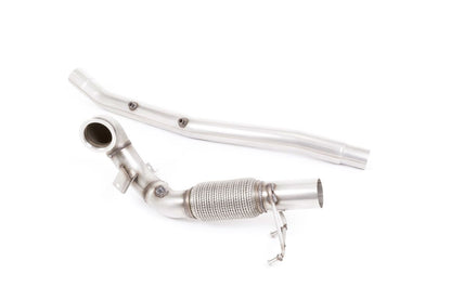 Milltek Exhaust - Volkswagen T-Roc R 2.0TSI 300ps (with OPF/GPF) Large-bore Downpipe and De-cat Exhaust SSXVW510