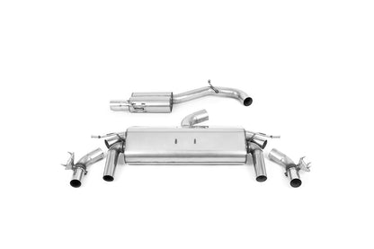 Milltek Exhaust  Volkswagen T-Roc R 2.0TSI 300ps (with OPF/GPF) Particulate Filter-back Exhaust SSXVW595