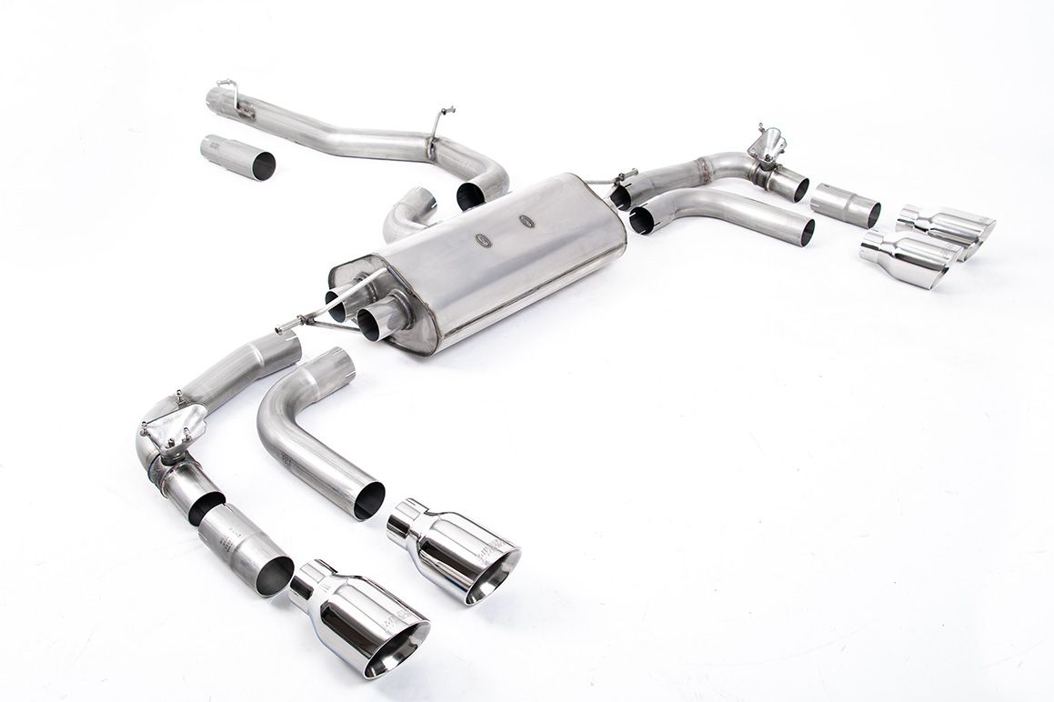 Milltek Exhaust - Volkswagen Tiguan R 320ps (OPF/GPF Models Only) Particulate Filter-back Exhaust SSXVW659