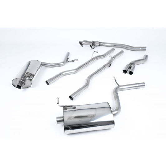 Milltek Exhaust - Audi A4 1.8T B6 QUATTRO SALOON - AVANT 163BHP (5 SPEED) Cat-back Exhaust SSXAU304