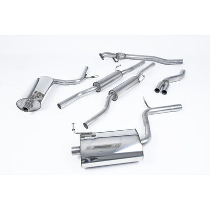 Milltek Exhaust - Audi A4 1.8T B6 QUATTRO SALOON - AVANT 163BHP (5 SPEED) Cat-back Exhaust SSXAU510