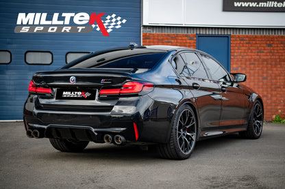 Milltek Exhaust  BMW 5 Series M5 & M5 Competition 4.4l Twin Turbo F90 LCI (OPF/GPF Equipped Cars) Axle Back Exhaust SSXBM1178