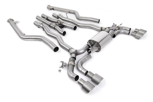 Milltek Sport - BMW 5 Series M5 & M5 Competition 4.4l Twin Turbo F90 LCI (OPF/GPF Equipped Cars) Cat Back Exhaust SSXBM1229