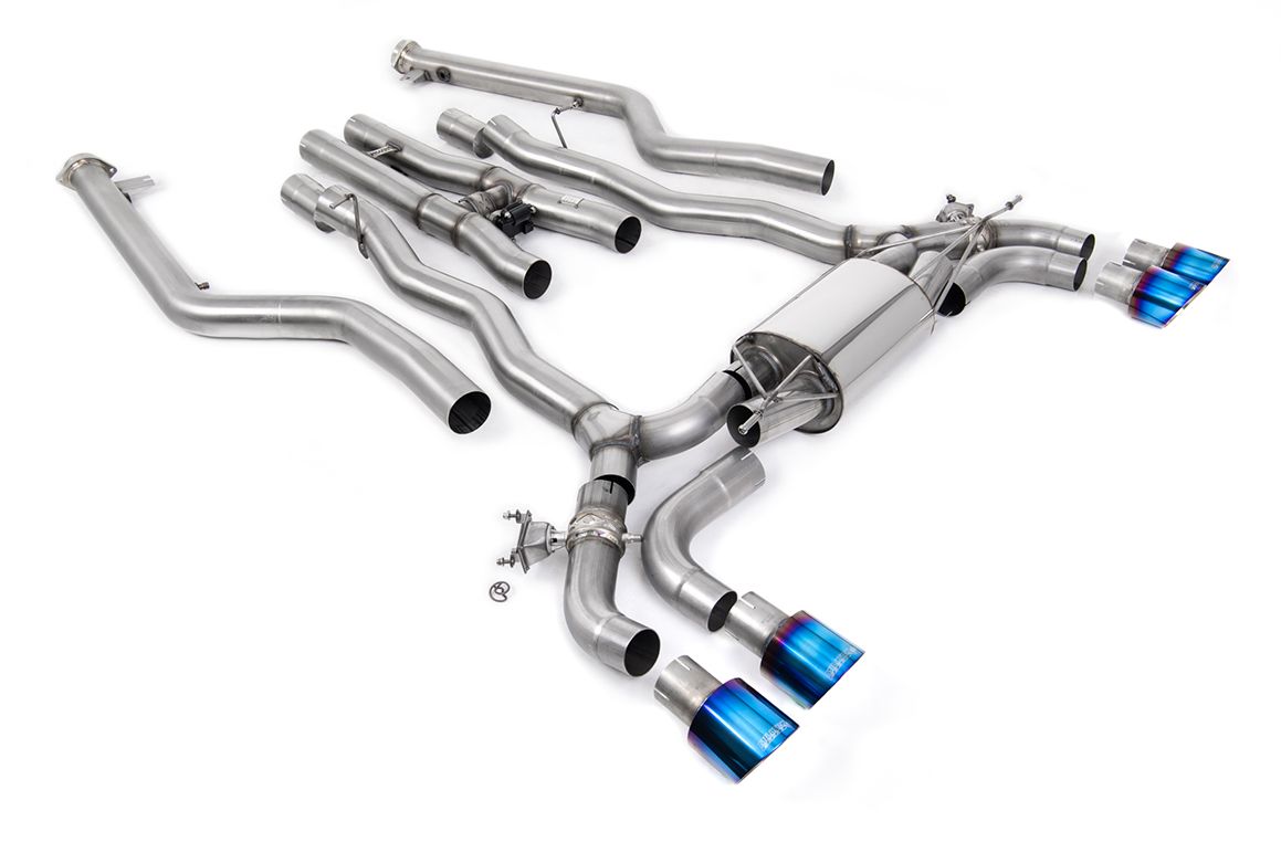 Milltek Sport - BMW 5 Series M5 & M5 Competition 4.4l Twin Turbo F90 LCI (OPF/GPF Equipped Cars) Cat Back Exhaust SSXBM1230