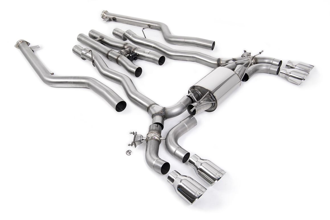 Milltek Sport - BMW 5 Series M5 & M5 Competition 4.4l Twin Turbo F90 LCI (OPF/GPF Equipped Cars) Cat Back Exhaust SSXBM1227