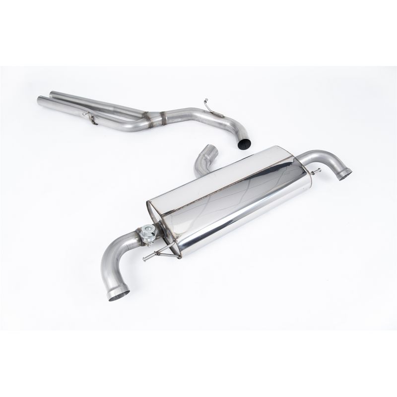 Milltek Exhaust - Audi TT MK2 TT RS COUPE 2.5-LITRE TFSI QUATTRO Cat-back Exhaust SSXAU253