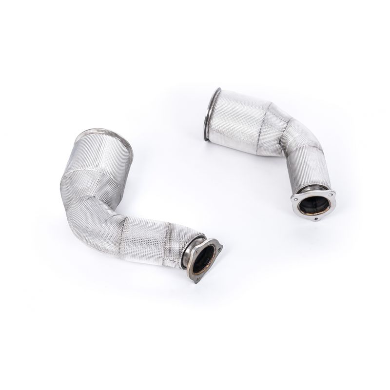 Milltek Exhaust - Audi RS5 B9 2.9 V6 Turbo Coupe (OPF/GPF Models) Large-bore Downpipe De-cat & GPF Bypass SSXAU820