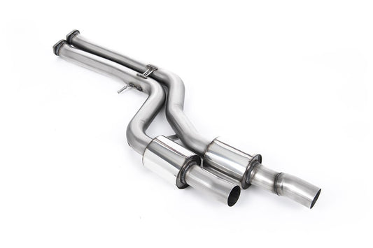 Milltek Exhaust - BMW M3 F80 Saloon & M3 Competition Saloon (Non OPF/GPF Models Only) 3" Exhaust Decats - Resonated Secondary Ca