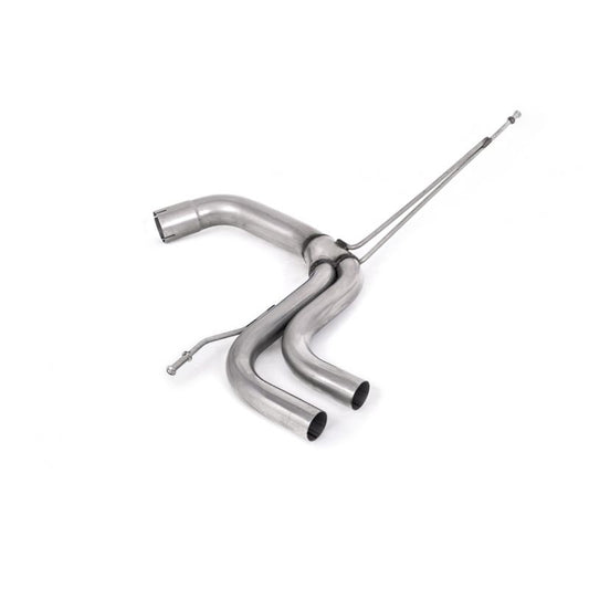 Milltek Exhaust - Audi A3 2.0T FSI 2WD 3 door Race Rear Silencer Delete Exhaust - Additional parts SSXVW573