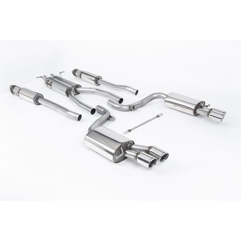 Milltek Sport - Audi S6 5.2 V10 C6 FSI QUATTRO Cat-back Exhaust SSXAU621