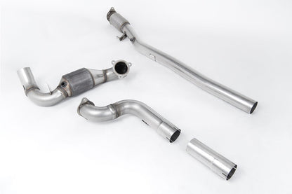 Milltek Sport - Mercedes A-Class A35 AMG 2.0 Turbo (W177 Hatch Only OPF/GPF Models) Large Bore Downpipe and Hi-Flow Sports Cat