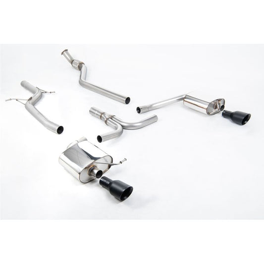 Milltek Exhaust - Audi A4 2.0 TFSI S line B8 (2WD and quattro manual-only) Saloon & Avant Cat-back Exhaust SSXAU628