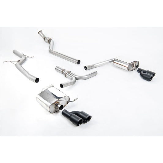 Milltek Exhaust - Audi A4 2.0 TFSI S line B8 (2WD and quattro manual-only) Saloon & Avant Cat-back Exhaust SSXAU666