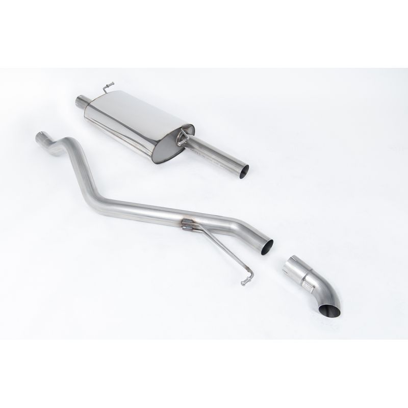 Milltek Sport - Volkswagen TRANSPORTER CARAVELLE T5 SWB 1.9 TDI (85PS & 104PS) 2WD AND 4MOTION Cat-back Exhaust SSXVW201