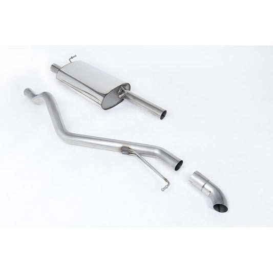 Milltek Sport - Volkswagen TRANSPORTER CARAVELLE T5 SWB 2.0-LITRE (140PS) 2WD AND 4MOTION Cat-back Exhaust SSXVW201