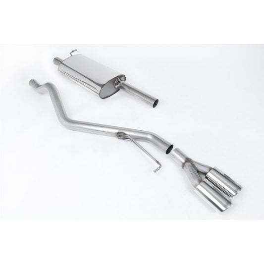 Milltek Sport - Volkswagen TRANSPORTER CARAVELLE T5 SWB 1.9 TDI (85PS & 104PS) 2WD AND 4MOTION Cat-back Exhaust SSXVW198