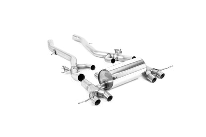 Milltek Exhaust  BMW 3 Series M3 G81 Touring & M3 Competition S58 3.0 Turbo (GPF Equipped Models Only) Axle Back Exhaust System SSXBM1173