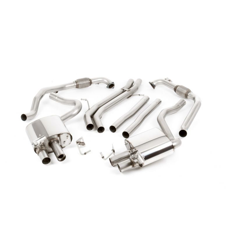 Milltek Exhaust - Audi S5 3.0 V6 Turbo Coupe/Cabrio B9 (Non Sport Diff Models Only) Cat-back Exhaust SSXAU690