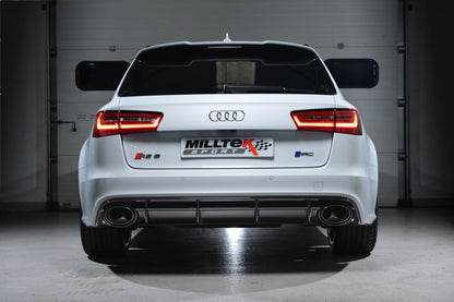 Milltek Exhaust  Audi RS7 C7 SPORTBACK 4.0 V8 TFSI BITURBO Cat-back Exhaust SSXAU579