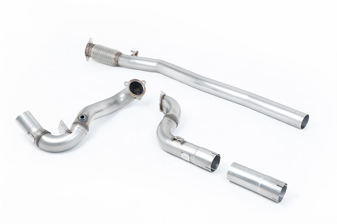 Milltek Sport - Mercedes A-Class A35 AMG 2.0 Turbo (W177 Hatch Only OPF/GPF Models) Large-bore Downpipe and De-cat SSXMZ150