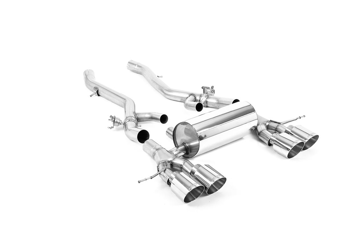 Milltek Exhaust 2 Series M2 Coupe G87 (S58 OPF/GPF Models) Axle Back Exhaust SSXBM1276