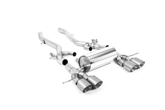 Milltek Exhaust 2 Series M2 Coupe G87 (S58 OPF/GPF Models) Axle Back Exhaust SSXBM1278