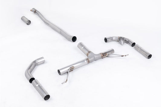 Milltek Sport - Mercedes A-Class A35 AMG 2.0 Turbo (Saloon/Sedan Only - OPF/GPF Models) GPF Back RACE Exhaust VALVED SSXMZ142