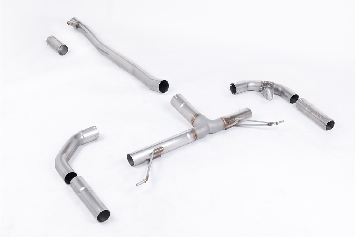 Milltek Sport - Mercedes CLA-Class CLA35 AMG 2.0 Turbo Coupe & Shooting Brake GPF Back RACE Exhaust VALVED SSXMZ142