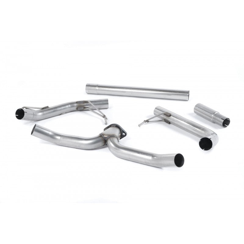 Milltek Exhaust - Skoda OCTAVIA VRS 2.0 TDI 184PS HATCH & ESTATE (MANUAL AND DSG-AUTO) Cat-back Exhaust SSXSK022