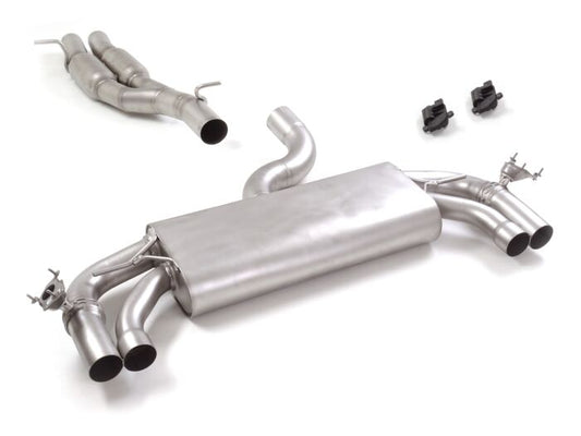 Ragazzon Stainless steel centre pipe + rear silencer left/right
AUDI Sportback 2.5TFSI Quattro (294kW) 2021>> (50.1037.40)