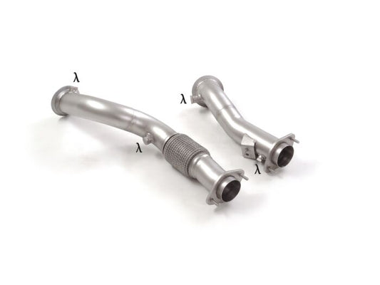 Ragazzon Stainless Steel cat replacement pipes group N left/right BMW G82(Coup¨) 3.0 Competition (353kW / 375kW) 2020>> (50.1042.80)