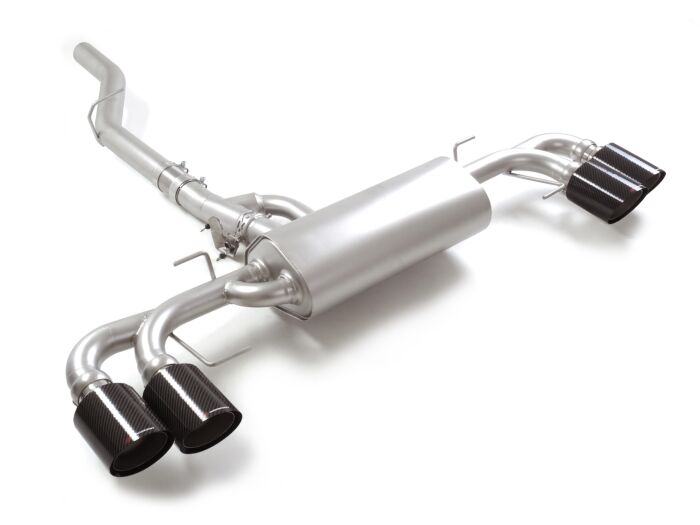 Ragazzon Stainless Steel rear silencer left/right MASERATI GT 2.0 Turbo (184 / 221kW) 2022>> (50.1095.86)