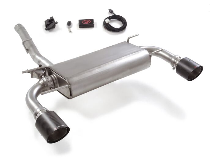 Ragazzon Stainless steel rear silencer left/right TOYOTA 2.4 (172kW) 2021>> (50.1105.77)