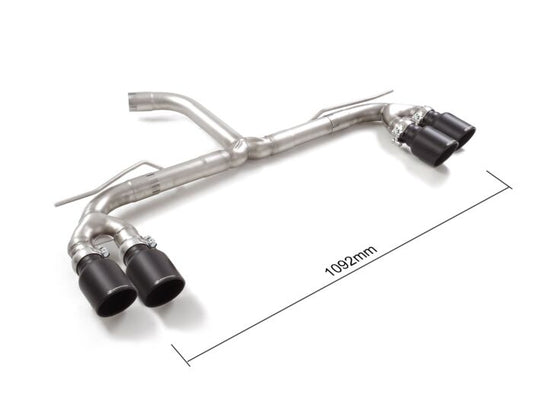 Ragazzon Stainless steel rear tube group N left/right AUDI Sportback 35TFSI (110kW) 2020>> (50.1110.64B)