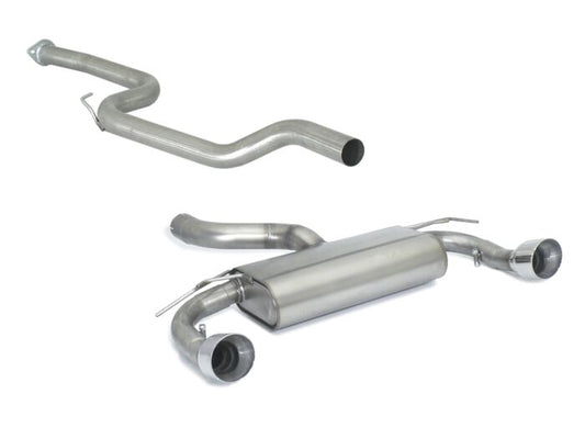 Ragazzon Stainless steel centre pipe group N + rear silencer left/right
FORD RS 2.5 Turbo (224kW) ¸76mm 2009>> (50.1129.62)