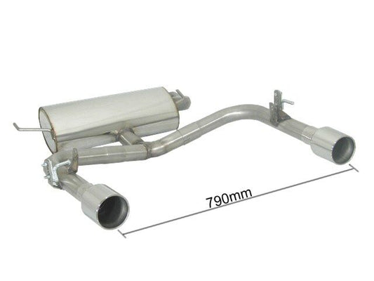 Ragazzon Rear Silencer TOYOTA Celica - 1.8 I VVT-I (105kW) 2000 - (50.0066.06)