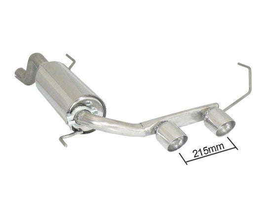 Ragazzon Rear Silencer ALFA ROMEO MiTo - 1.4 TB (125kW) Multiair 2010 - (50.0290.60)