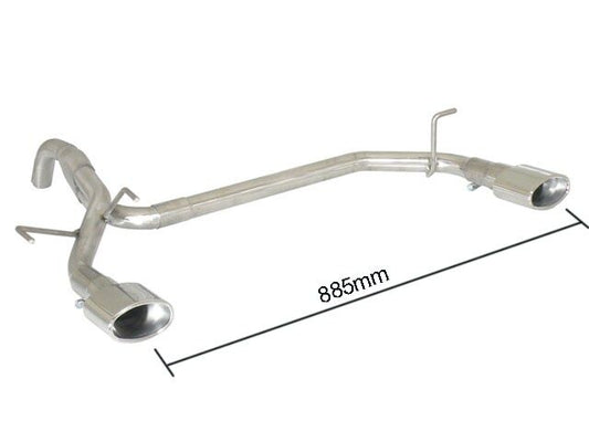 Ragazzon Rear Silencer FIAT 500 (typ312) - 0.9 Twinair Turbo (62kW) 2011 - (50.0344.10)