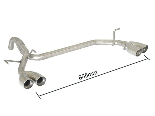 Ragazzon Rear Silencer FIAT 500 (typ312) - 0.9 Twinair Turbo (62kW) 2011 - (50.0344.56)