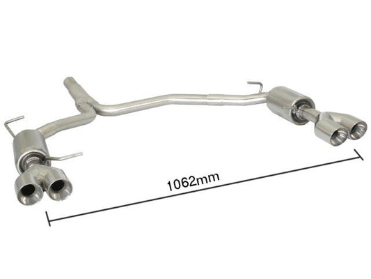 Ragazzon Rear Silencer AUDI A5 (typ 8T) - Coupe 2.0TDi (125kW) 06/2007 - 2012 (50.0366.57)