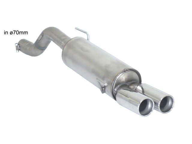 Ragazzon Rear Silencer ABARTH Grande Punto Evo Abarth 1.4 Turbo Multiair (120kW) ¸70mm 10/2009>> (50.0464.26)