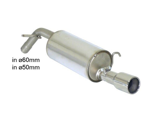 Ragazzon Rear Silencer PEUGEOT 208 1.6GTi (147kW) 2013>>2015 (50.0471.05)