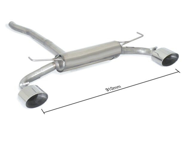 Ragazzon Rear Silencer FIAT 500X (typ334) 2015>> 1.6 E-Torq (81kW) 2015>> (50.0741.12)