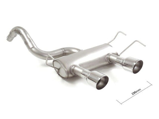 Ragazzon Top Line Rear Silencer - Abarth 500/595/695 1.4 Tjet 2012 -> (50.0882.61)