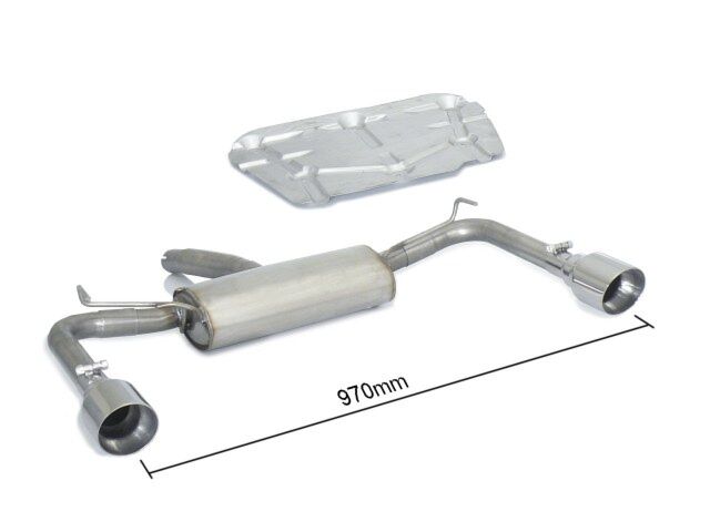 Ragazzon Rear Silencer ALFA ROMEO Giulietta(940) 1.4TB (110kW) Sprint 2014>> (50.0513.61)