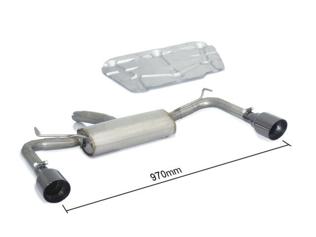 Ragazzon Rear Silencer ALFA ROMEO Giulietta(940) 1.4TB (110kW) Sprint 2014>> (50.0513.61B)