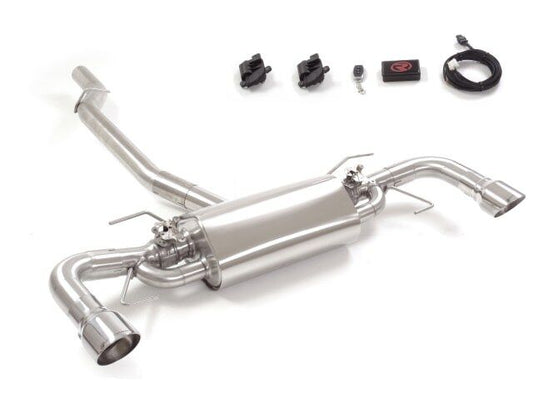 Ragazzon Stainless steel rear silencer left/right ALFA ROMEO 2.0 Turbo Q4 Veloce (206kW) 2016>> (50.0818.60)