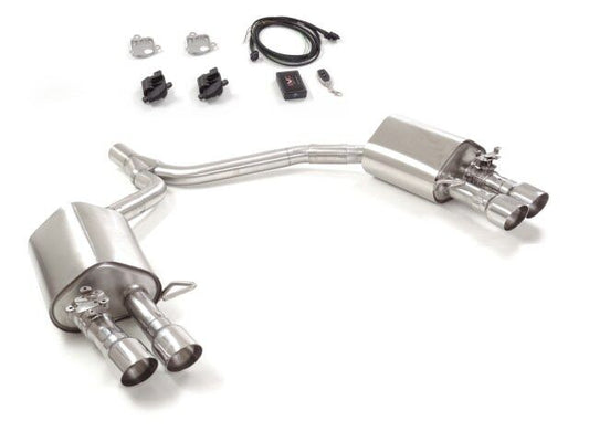 Ragazzon Stainless steel rear silencer left/right AUDI Sportback Quattro 2.0TFSI (155kW) 2008>>2013 (50.0860.60)