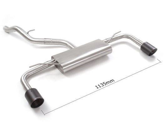 Ragazzon Stainless steel rear silencer left/right VOLKSWAGEN 1.5TSI - 1.5eTSI (96kW - NO Multilink) 12/2019>> (50.0993.74)