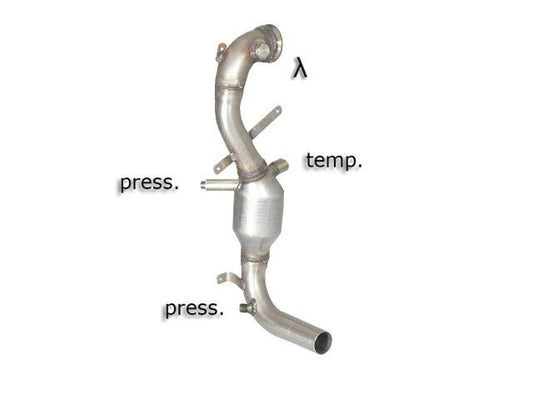 Ragazzon Cat Replacement FIAT Grande Punto + Punto Evo (typ199) 2005>>2012 1.3 Multijet 16V (55 / 70kW) DPF 2010>> (54.0090.01)